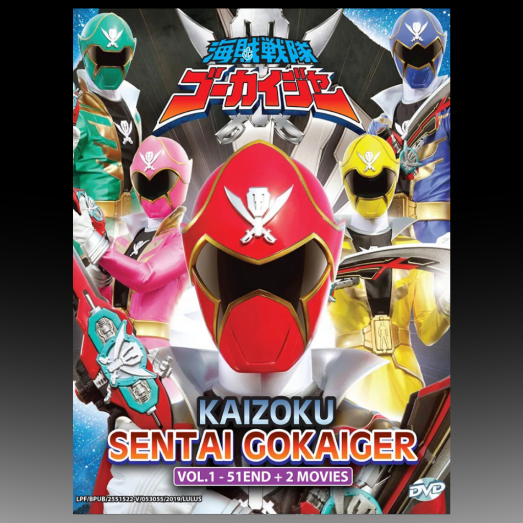 Kaizoku Sentai Gokaiger (Vol.1-51 End + 2 Movies) English Subtitle