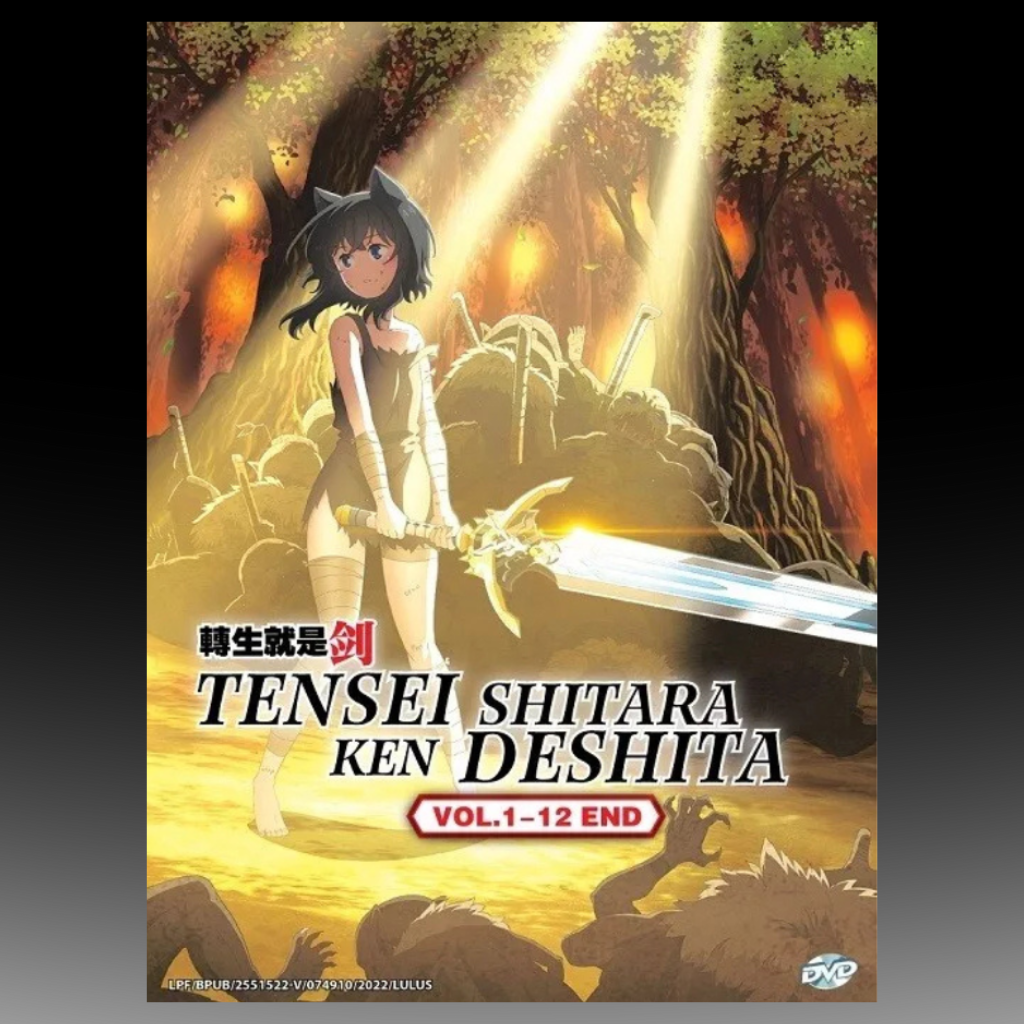 Reincarnated As A Sword Complete Series (1-12 End) English Subtitle