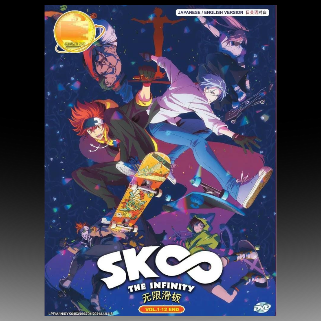 SK8 The Infinity / SK8 Volume 1-12 End Complete Series English Dubbed