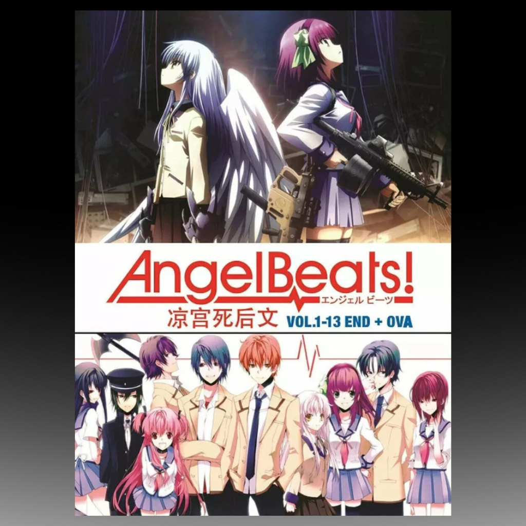 Angel Beats Vol. 1-13 End + OVA DVD English Dub