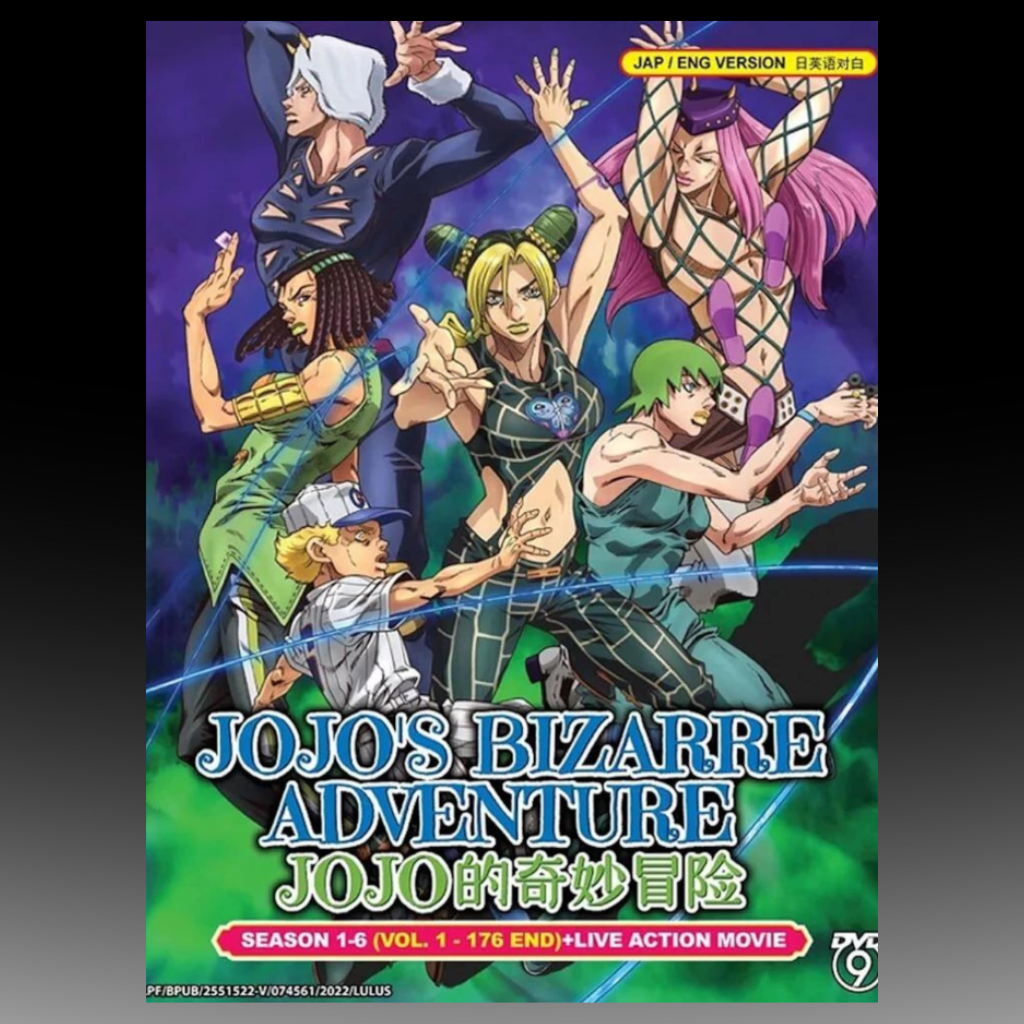 JoJo's Bizarre Adventure Sea.1-6 *English Version* 1-176 End