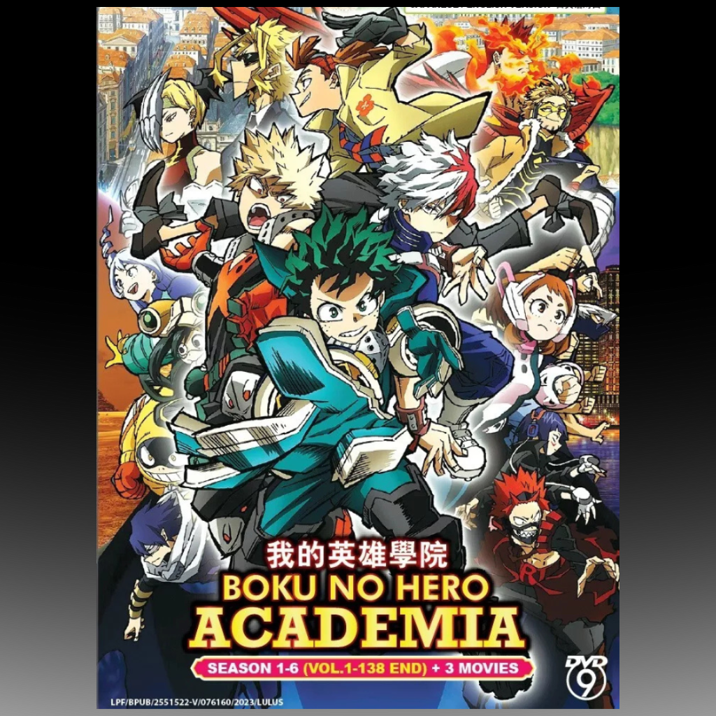 Boku No Hero Academia Complete TV Series Season 1-6 Vol.1