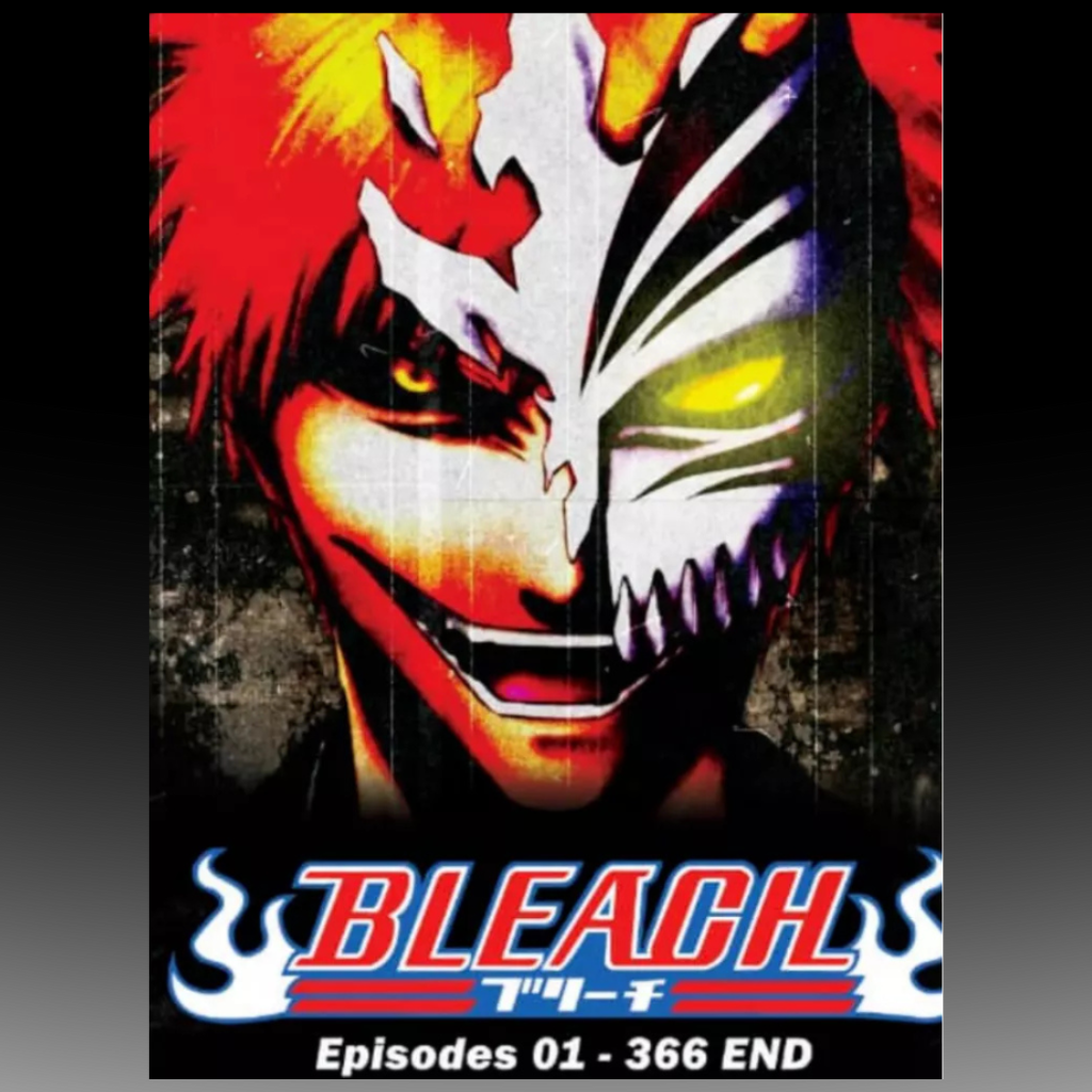 Bleach Complete Series Vol 1-366 + 4 Movies English
