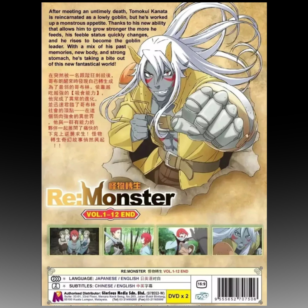 Monster Anime Complete TV Series (Vol. 1-12 End)