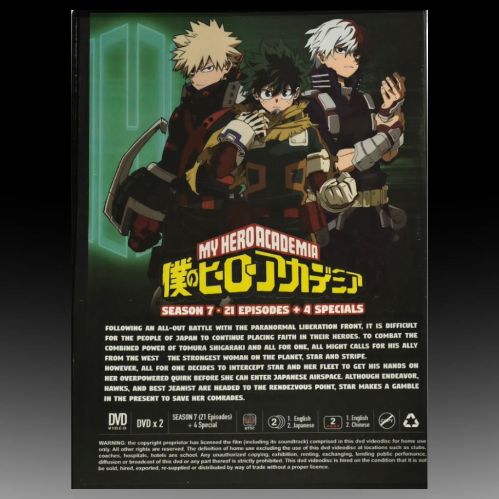 My Hero Academia S7 (21 Episodes) + 4 Specials