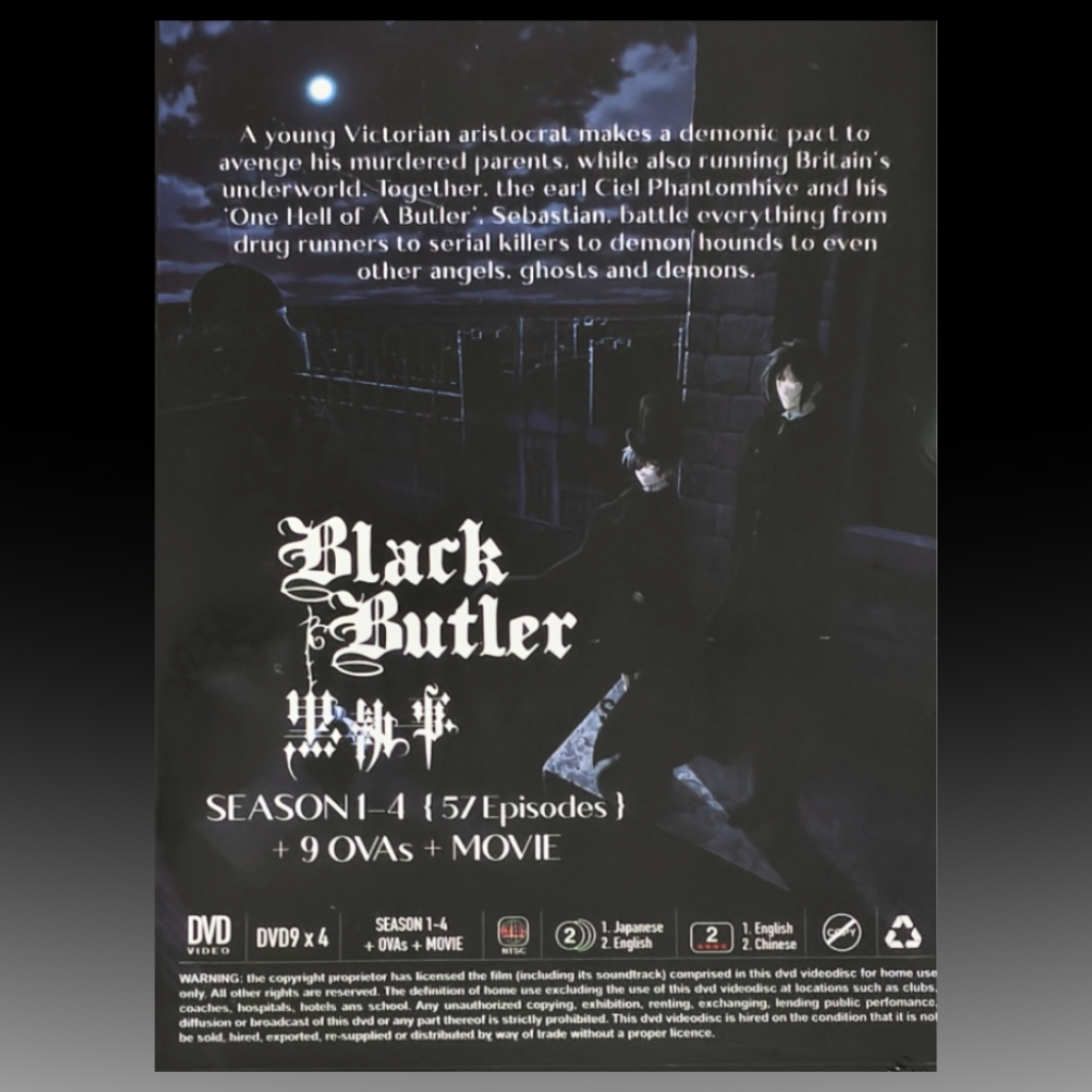 Black Butler S1-4 (57 Episode)