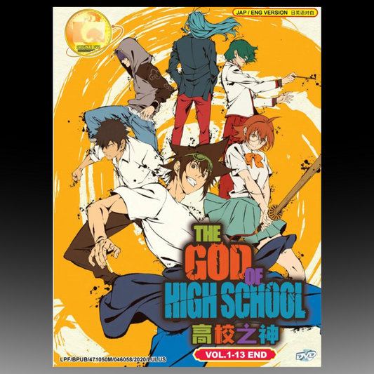 The God Of High School Volume 1-13 End Complete Series Boxset English subtitle