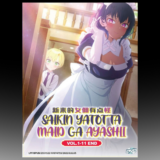 Saikin Yatotta Maid Ga Ayashii(1-11End) DVD Box Set English Dubbed