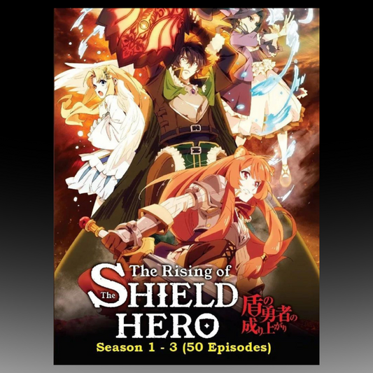 The Rising Of The Shield Hero TV Series Season 1-3 Volume 1-50 End Complete Series
