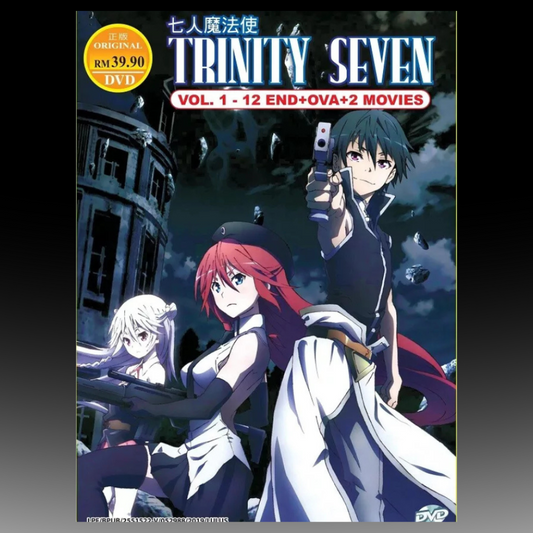 Trinity Seven TV Series (1-12) +OVA + 2 Movies English & Japanese
