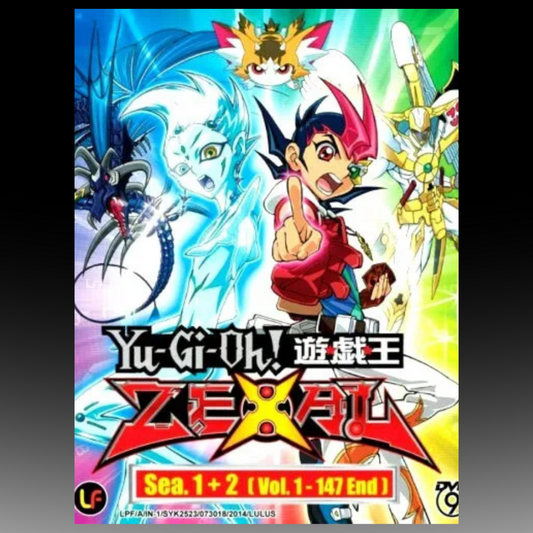 Yu Gi Oh! Zexal Season 1+2 TV 1-147 End English Subtitles