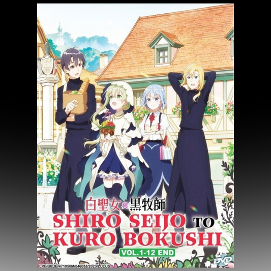 Shiro Seijo To Kuro Bokushi (Vol.1-12 End) English Dubbed