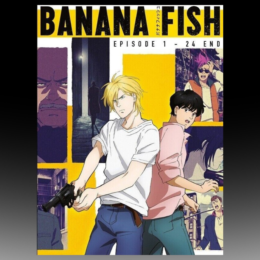 Banana Fish Complete Series (1-24) Anime DVD English Sub