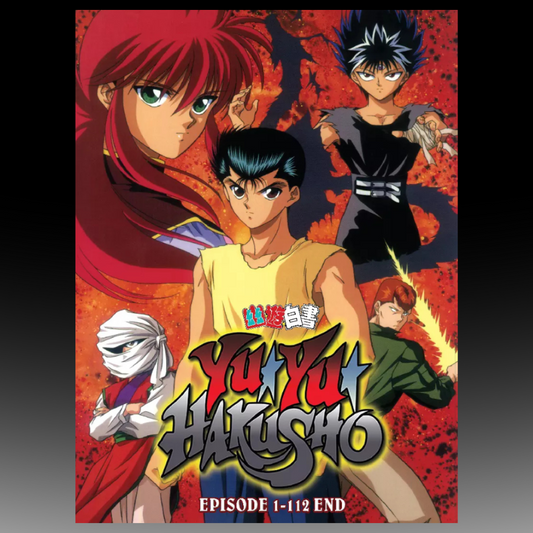 Yu Yu Hakusho Collection 2 In 1 Boxset (1-112 & Movies) English Dub
