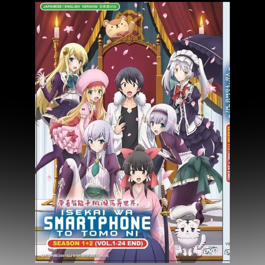 Isekai wa Smartphone to Tomo ni. 1+2 (Vol. 1-24 End)