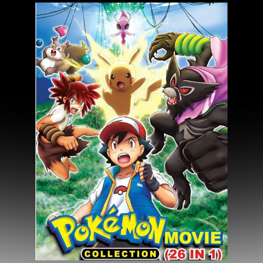 Pokemon Movie Collection (26 In 1)