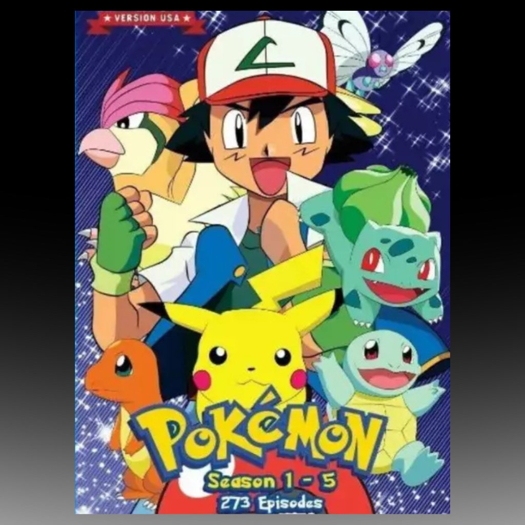 Pokemon (Season 1-20) - Complete Anime Tv Series Dvd Box Set (1-978 Eps) Eng Dub