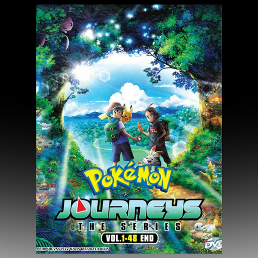 Pokemon Journey : The Series Volume 1- 48 End English Dubbed Version