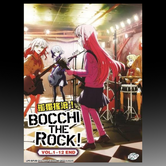 Bocchi The Rock! Complete TV Series (1-12 End) English Subtitle