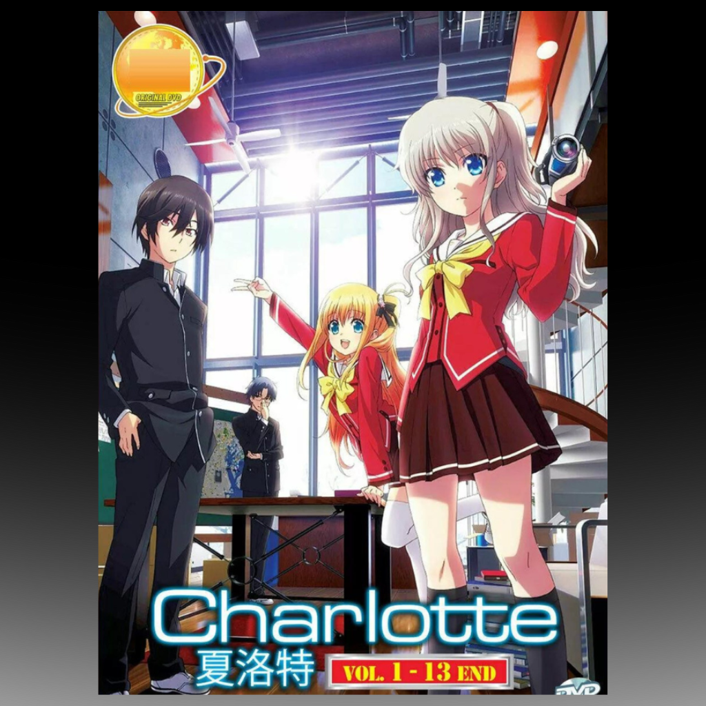 Charlotte Vol.1-13 END Complete Anime Boxset English Dubbed