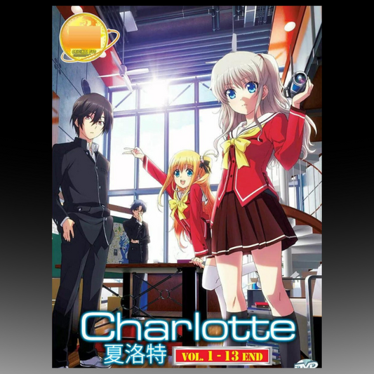 Charlotte Vol.1-13 END Complete Anime Boxset English Dubbed