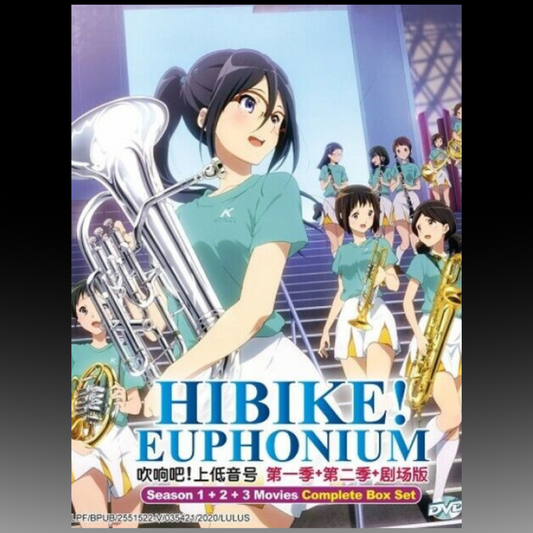 Hibike ! Euphonium Season 1 + 2 + 3 Movies Complete