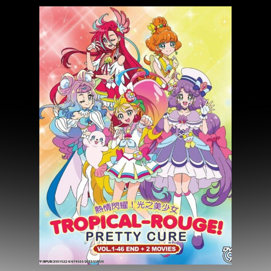 Tropical-Rouge! Pretty Cure Series (1-46 End) + Movie English Subtitle