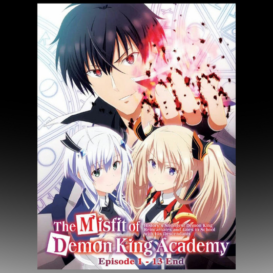 The Misfit Of Demon King Academy(1-13End) Complete Box Set English Dubbed