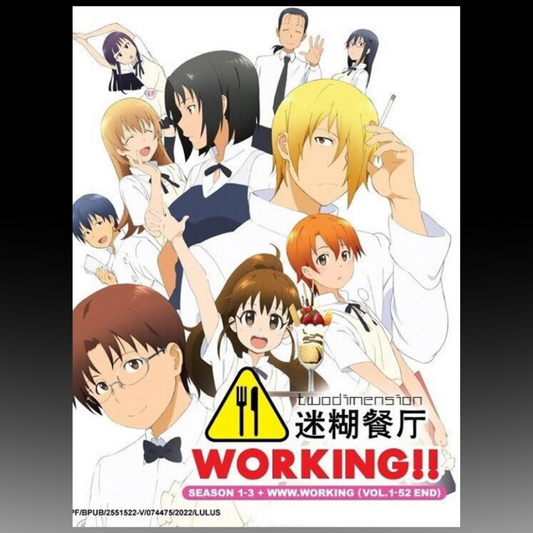 Working!! Season 1-3+WWW.Working(1-52End)English subtitle