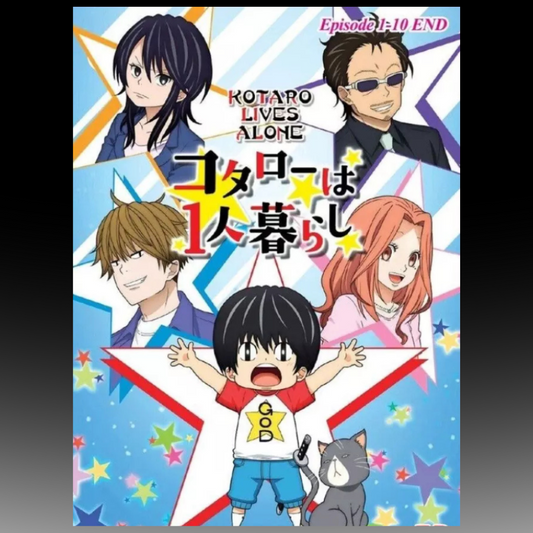 Kotaro Lives Alone Vol.1-10 End English Dubbed