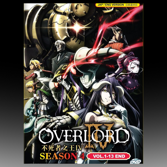 Overlord Season 4 Vol.1-13 End English Dubbed