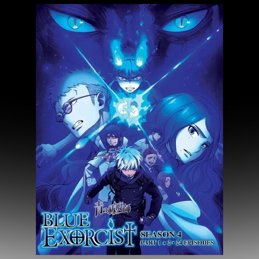 Blue Exorcist Series Season 4 Part 1+2 Anime DVD English Dub