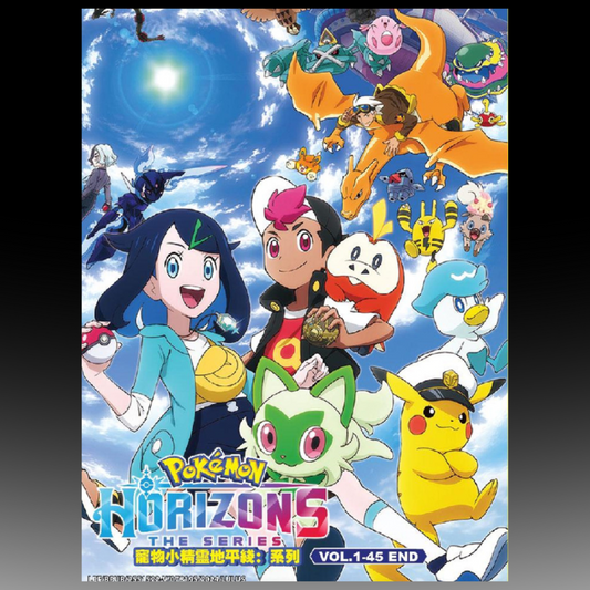 Pokemon Horizons: The Series Vol.1-45 End