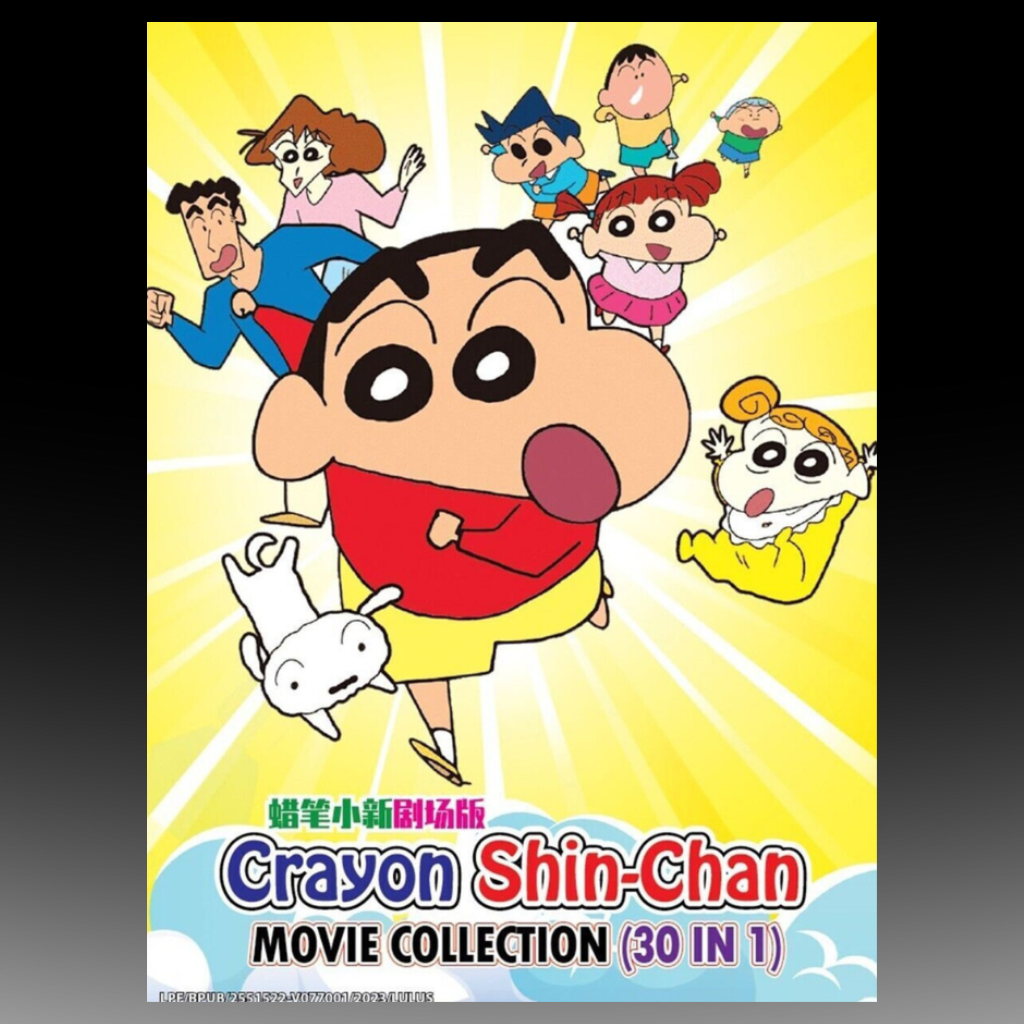 Crayon Shin-Chan The Movie Collection 30 in 1~ Complete Series Boxset English Subtitle