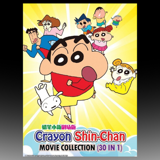 Crayon Shin-Chan The Movie Collection 30 in 1~ Complete Series Boxset English Subtitle
