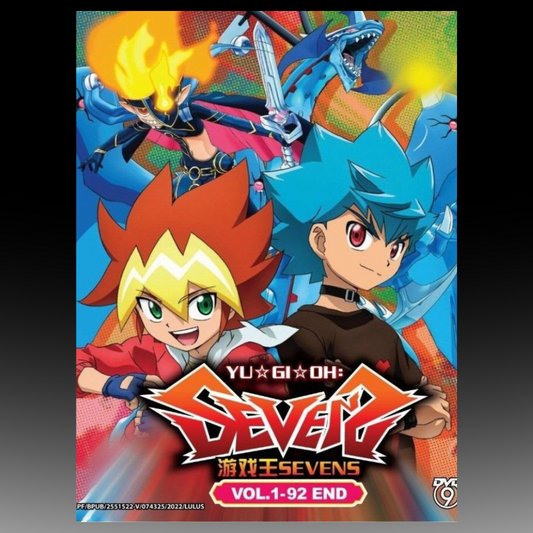 Yu-Gi-Oh Sevens Complete TV Series Vol.1-92 English Subtitles