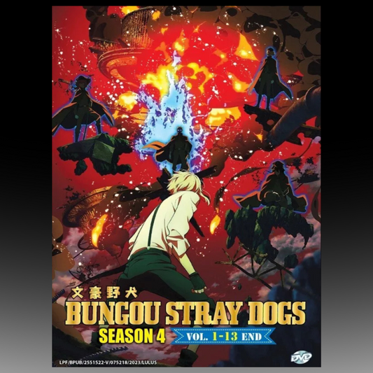 Bungou Stray Dogs Season 4 TV Series (1-13 End) English, All Region