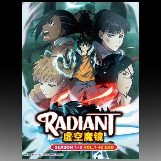 Radiant Complete TV Series Season 1+2 (1-42) English Dub