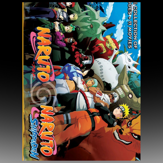 Naruto Shippuden Complete Collection of TV Series [Vol.1-720] End+11 Movies