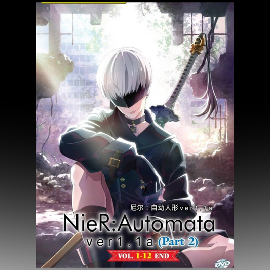 NieR:Automata Ver1. 1a (Part 2) Vol. 1-12 End English Dubbed