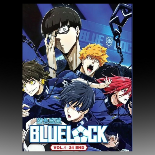 Blue Lock Vol.1-24 End Complete Anime DVD English Dub