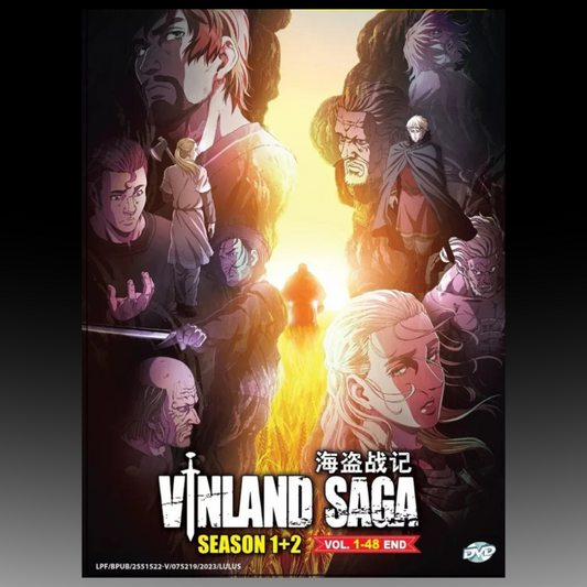 Vinland Saga Complete TV Series Season 1+2 Vol.1-48 End English Dubbed