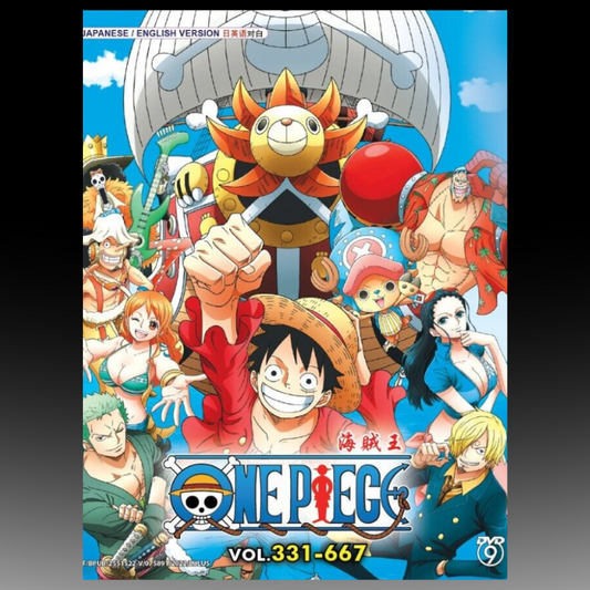 One Piece Box.2 Vol.331-667 English Dubbed