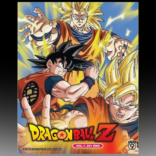 Dragon Ball Z Complete TV Series (VOL. 1-291 End) English Subtitle