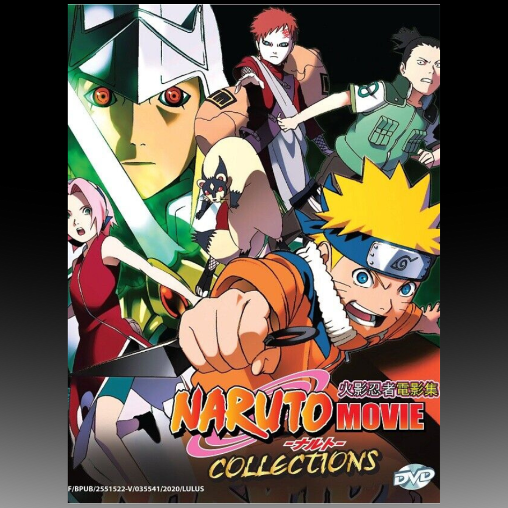 NARUTO The Movie Collection ( Movie 1-11 ) English Dubbed
