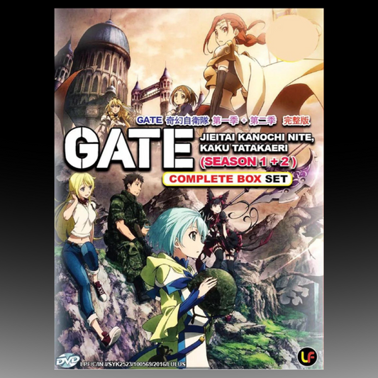 GATE Jieitai Kanochi Nite, Kaku Tatakaeri Season 1+2 English Sub