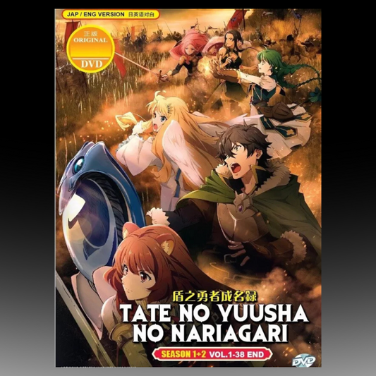 The Rising Of The Shield Hero Season 1+2 (1-38 End)