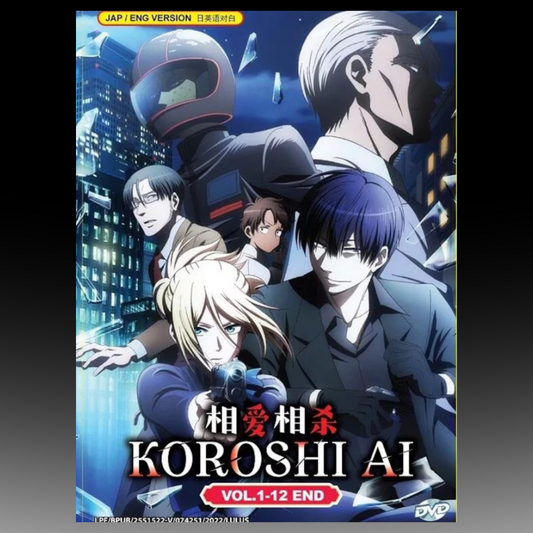 Koroshi AI (Love Of Kill) TV Series (1-12 End) Complete Box Set English Dubbed