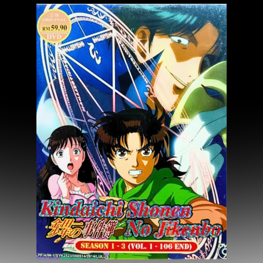 Kindaichi Shounen no Jikenbo Complete Season 1-3 ENG SUB All Region Anime