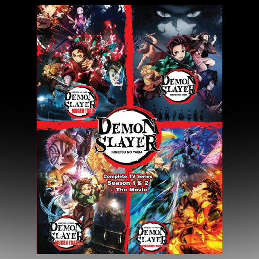 Demon Slayer (Kimetsu no Yaiba) Season 1 & 2